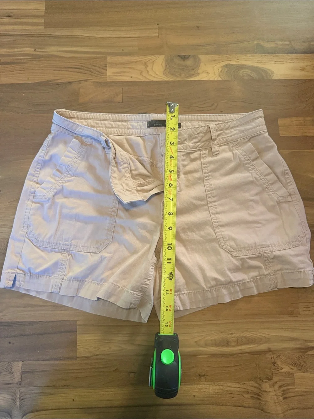 Prana Light Pink Women's Casual Pocket Shorts - Size 6/28